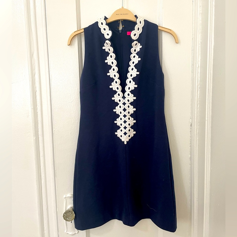 Lily Pulitzer Blue Callisto Shift Dress